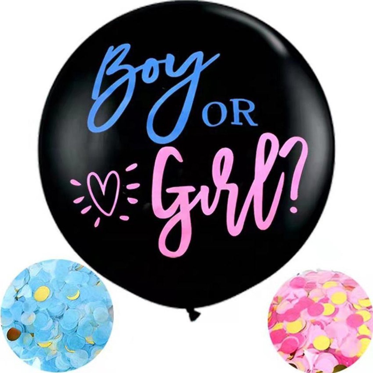Mega gender reveal ballon