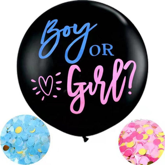 Mega gender reveal ballon