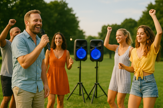 Muziek & karaoke in één complete set