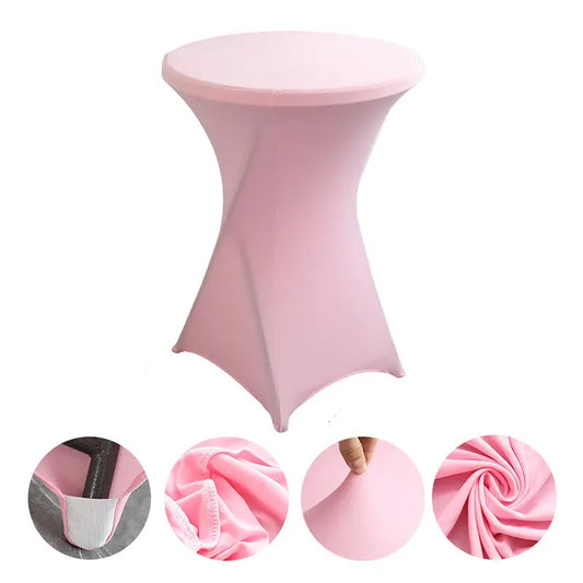 Statafel rok roze