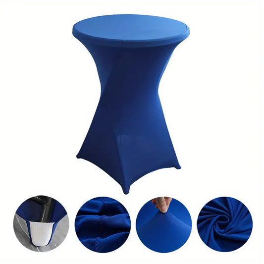Statafel rok blauw